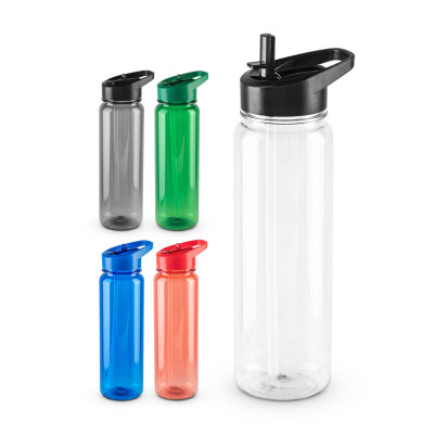 GILMORE. Recycled PET (100 rPET) sports bottle with glossy translucent finish 750 mL